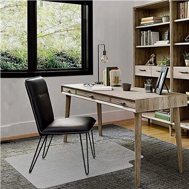 リップ付きカーペット用 36" X 48" PET オフィスフロアマット